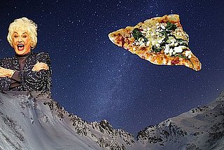 Bea Arthur Mountains Pizza