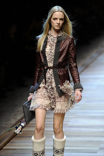 Milan Fashion Week: D&G Fall 2010 Milan Fashion Week: D&G Fall 2010