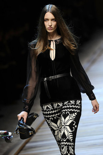 Milan Fashion Week: D&G Fall 2010 Milan Fashion Week: D&G Fall 2010