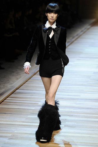 Milan Fashion Week: D&G Fall 2010 Milan Fashion Week: D&G Fall 2010