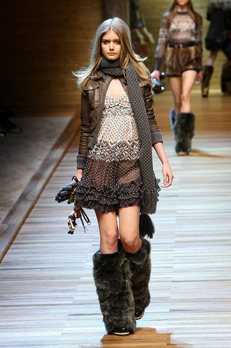 Milan Fashion Week: D&G Fall 2010 Milan Fashion Week: D&G Fall 2010