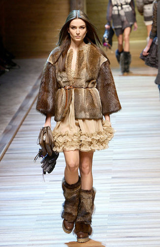 Milan Fashion Week: D&G Fall 2010 Milan Fashion Week: D&G Fall 2010