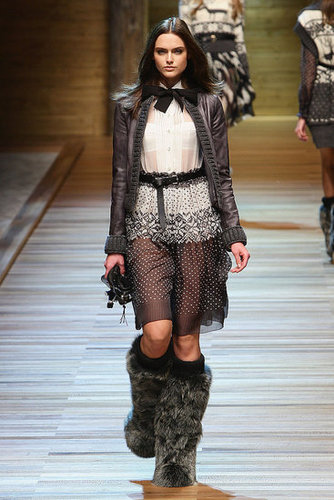 Milan Fashion Week: D&G Fall 2010 Milan Fashion Week: D&G Fall 2010