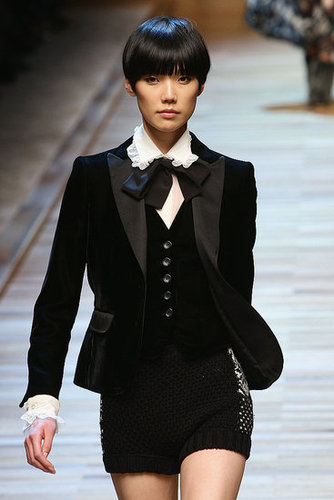 Milan Fashion Week: D&G Fall 2010 Milan Fashion Week: D&G Fall 2010