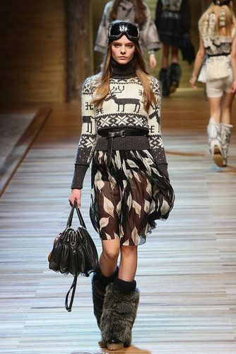 Milan Fashion Week: D&G Fall 2010 Milan Fashion Week: D&G Fall 2010