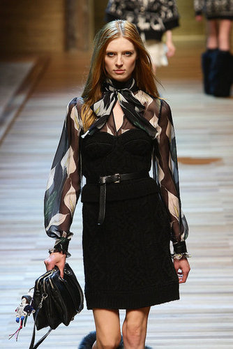 Milan Fashion Week: D&G Fall 2010 Milan Fashion Week: D&G Fall 2010