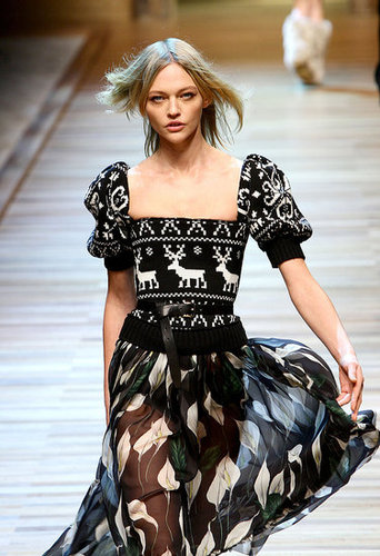 Milan Fashion Week: D&G Fall 2010 Milan Fashion Week: D&G Fall 2010