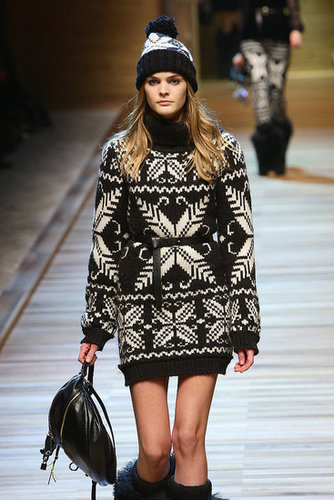 Milan Fashion Week: D&G Fall 2010 Milan Fashion Week: D&G Fall 2010