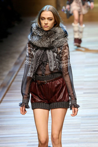 Milan Fashion Week: D&G Fall 2010 Milan Fashion Week: D&G Fall 2010