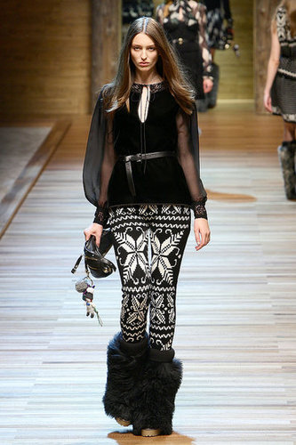 Milan Fashion Week: D&G Fall 2010 Milan Fashion Week: D&G Fall 2010
