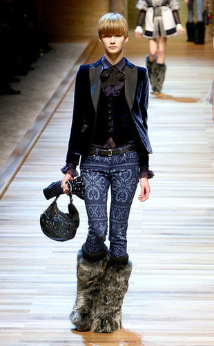 Milan Fashion Week: D&G Fall 2010 Milan Fashion Week: D&G Fall 2010