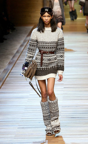 Milan Fashion Week: D&G Fall 2010 Milan Fashion Week: D&G Fall 2010