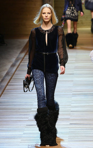 Milan Fashion Week: D&G Fall 2010 Milan Fashion Week: D&G Fall 2010