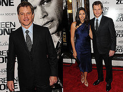 Matt Damon Debuts Mustache at NYC Green Zone Premiere!