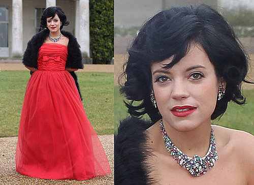 Photos of Lily Allen in Vintage at Goodwood After Argument Row Fight With Courtney Love At NME Awards 2010 2010-02-28 20:30:47