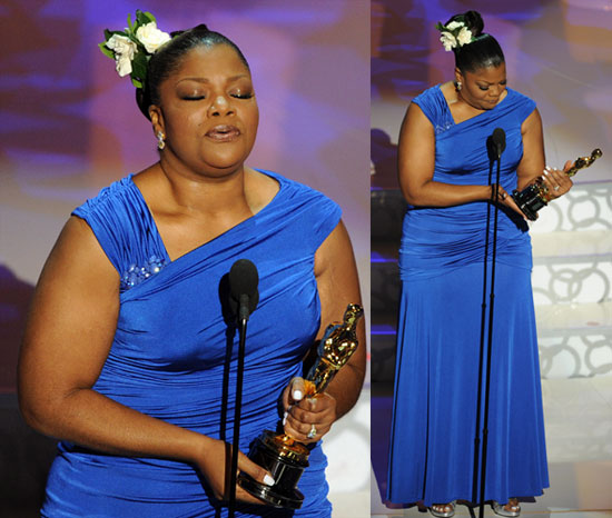 Photos of Mo'Nique With Oscar Photos of Mo'Nique With Oscar