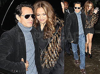 Photos of Jennifer Lopez and Marc Anthony Heading to the Saturday Night Live Afterparty
