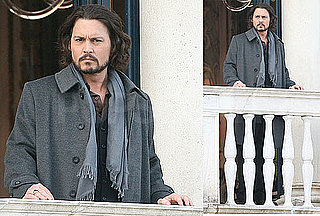 Photos of Johnny Depp Filming The Tourist in Venice Without Angelina Jolie 2010-03-01 10:00:00