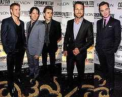Photos of Kellan Lutz, Paul Wesley, Ed Westwick, Gerard Butler and Stephen Moyer at Cosmopolitan Party 2010-03-02 07:00:00