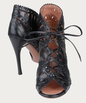 Azzedine Alaia Lace-Up Booties Azzedine Alaia Lace-Up Booties
