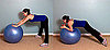 Ab Exercise Using an Exercise Ball