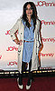Photo of Ally Hilfiger in Striped Shirt Dress at JCPenney Best of Spring Showcase in NYC