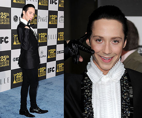Johnny Weir at 2010 Independent Spirit Awards