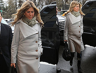 Photos of Jennifer Aniston in NYC to Promote The Bounty Hunter