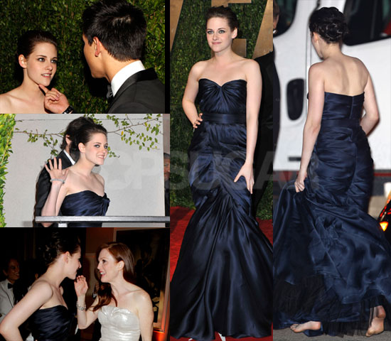 Photos of Kristen Stewart Barefoot at Vanity Fair Oscars Party Photos of Kristen Stewart Barefoot at Vanity Fair Oscars Party