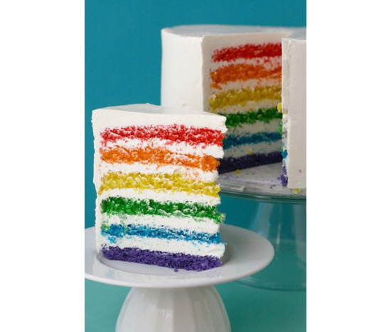 Rainbow Layer Cake Rainbow Layer Cake