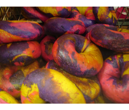 Rainbow Bagels Rainbow Bagels