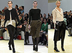 Photos from the Celine Autumn 2010 Show at Paris Fashion Week