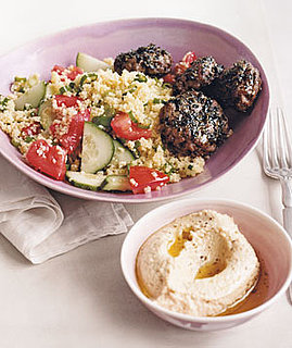 Mediterranean-Style Beef Patty and Couscous Recipe
