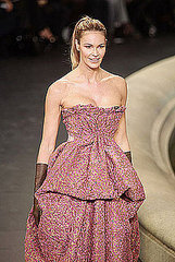 Adriana Lima, Bar Refaeli, Laetitia Casta, and Elle Macpherson Add Voluptuousness to Louis Vuitton's Fall 2010 Runway