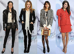 Photos of Celebrities at 2010 Autumn Chanel Show in Paris Photos of Celebrities at 2010 Autumn Chanel Show in Paris