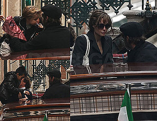 Photos of Brad Pitt, Angelina Jolie, Shiloh Jolie-Pitt, Zahara Jolie-Pitt, Maddox Jolie-Pitt in Venice