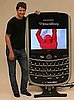 XXL LEGO BlackBerry Has Functional Flat screen
