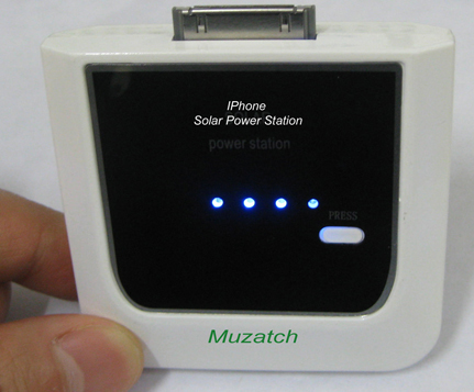 Solar iPhone Charger From Muzatch