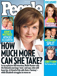 Elizabeth Edwards Disgusted by Rielle Hunter's Photos