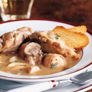 Slow Cooker Recipe For Chicken Stew in White Wine