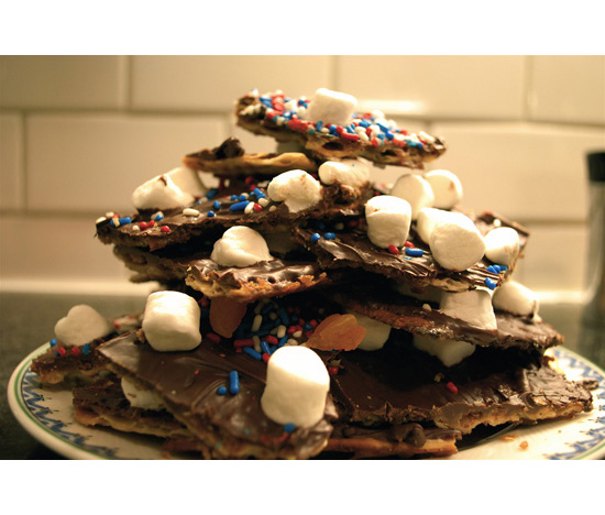 Choco-Toffee Matzo Choco-Toffee Matzo