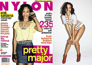 Photos And Quotes From Zoe Saldana in Nylon Magazine 2010-03-23 02:00:00