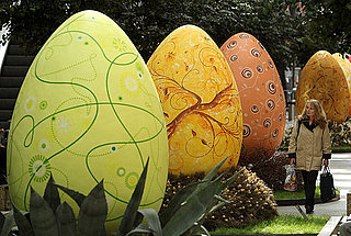 Giant Easter Eggs on Display in Berlin