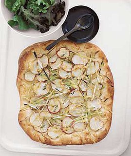 Fast Vegetarian Potato and Leek Flat Bread Recipe