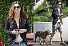 Photos of Jessica Biel Walking Her Dog Tina in LA
