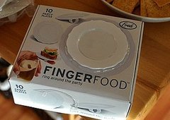 Silliest House Warming Gift Ever-Finger Food Plates