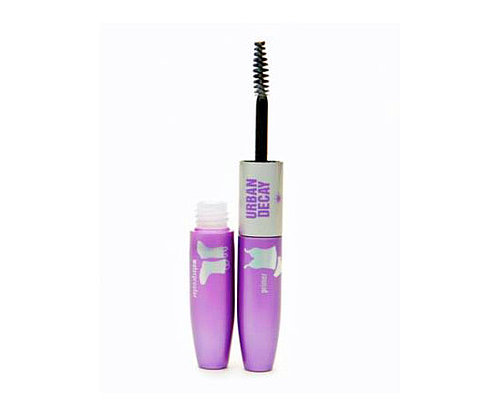 Urban Decay Lingerie & Galoshes Double-ended Mascara ($17) is a primer and topcoat duo that makes your mascara waterproof, so you won't get raccoon eyes after a dip in the ocean.
Urban Decay Lingerie & Galoshes Double-ended Mascara ($17) is a primer and topcoat duo that makes your mascara waterproof, so you won't get raccoon eyes after a dip in the ocean.