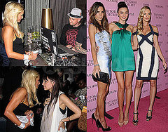 Photos of Paris Hilton and Nicole Richie Together at Victoria's Secret Swimsuit Party Photos of Paris Hilton and Nicole Richie Together at Victoria's Secret Swimsuit Party