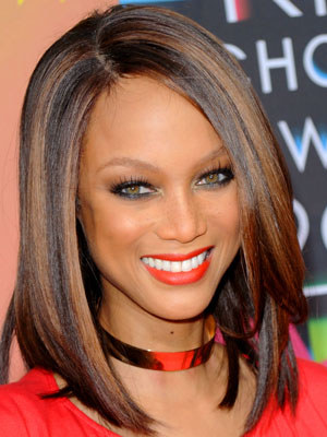 Tyra Banks at 2010 Kids Choice Awards