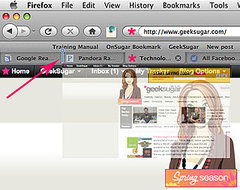 Organize Your Web Browser Tabs